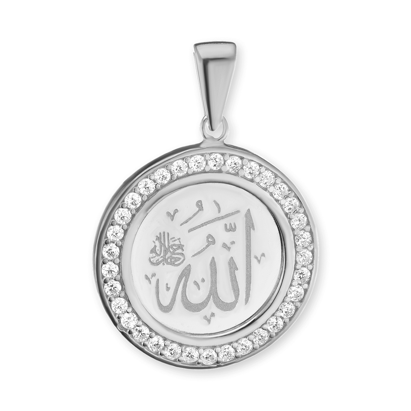 Allah-Anhänger aus Sterlingsilber