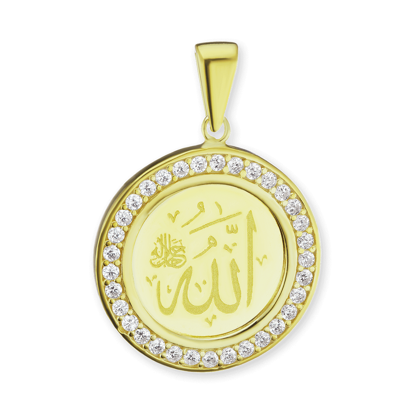 Allah-Anhänger aus Sterlingsilber