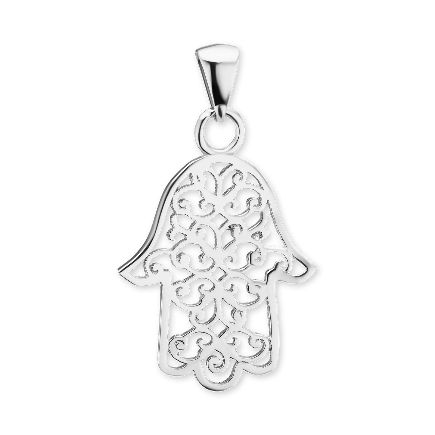 Hamsa-Anhänger aus Sterlingsilber