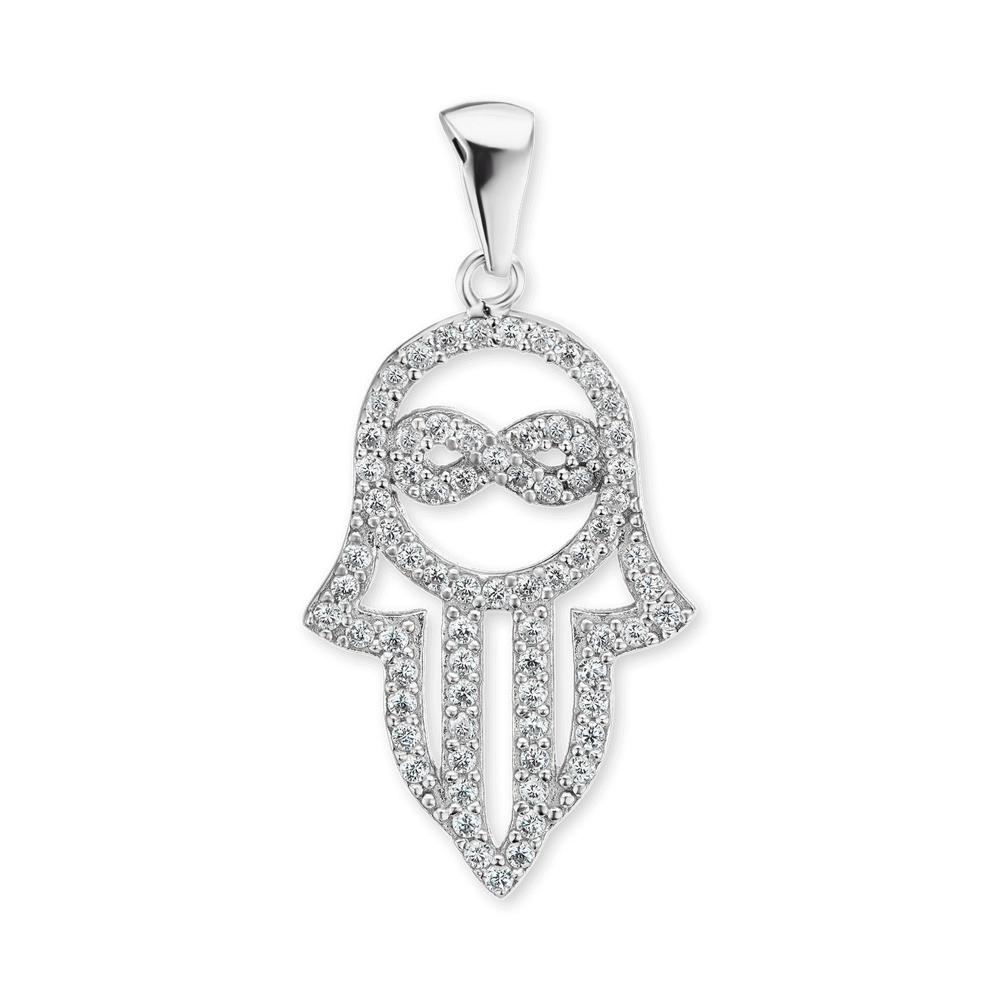 Hamsa-Anhänger aus Sterlingsilber
