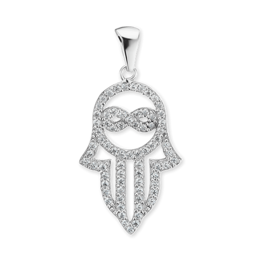 Hamsa-Anhänger aus Sterlingsilber
