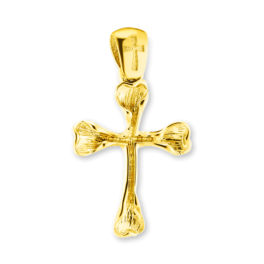 Knochenkreuz-Anhänger aus Sterlingsilber