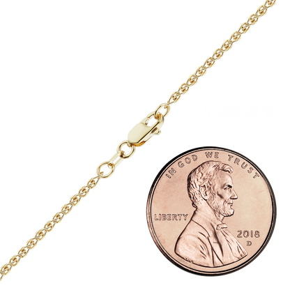 Weizenarmband aus 14-karätigem Gelbgold