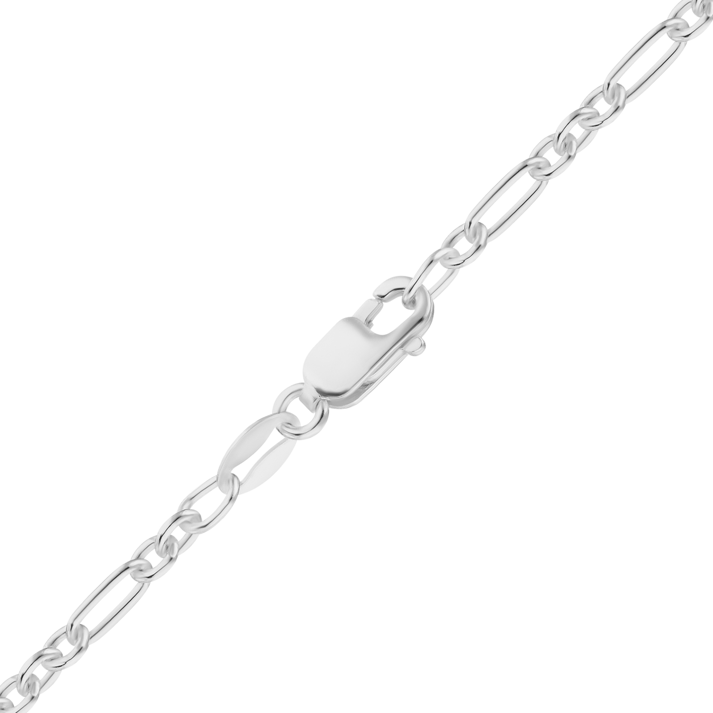 Elegante Kabelkette aus Sterlingsilber