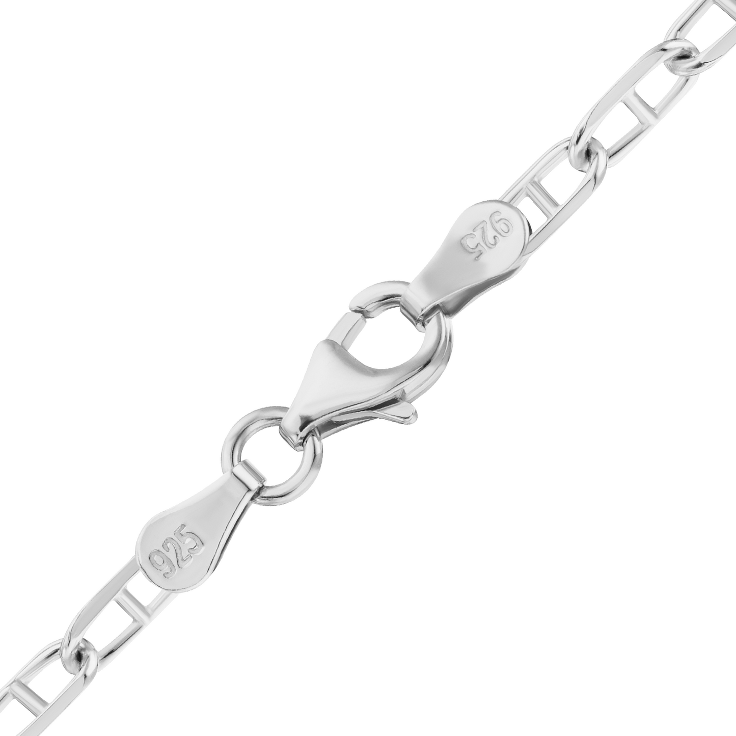 Anker-Fußkettchen aus Sterlingsilber