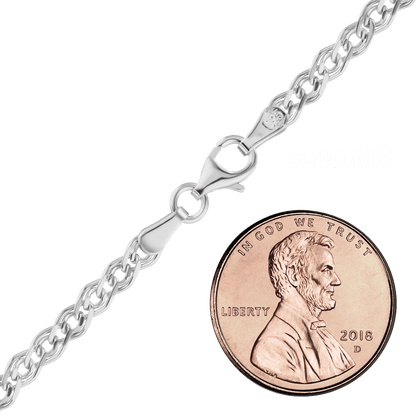 Nonna Anklet in Sterling Silver