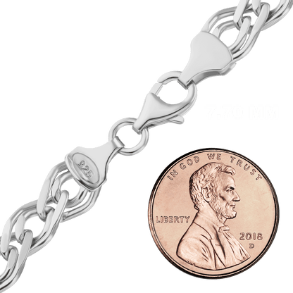 Nonna-Halskette aus Sterlingsilber