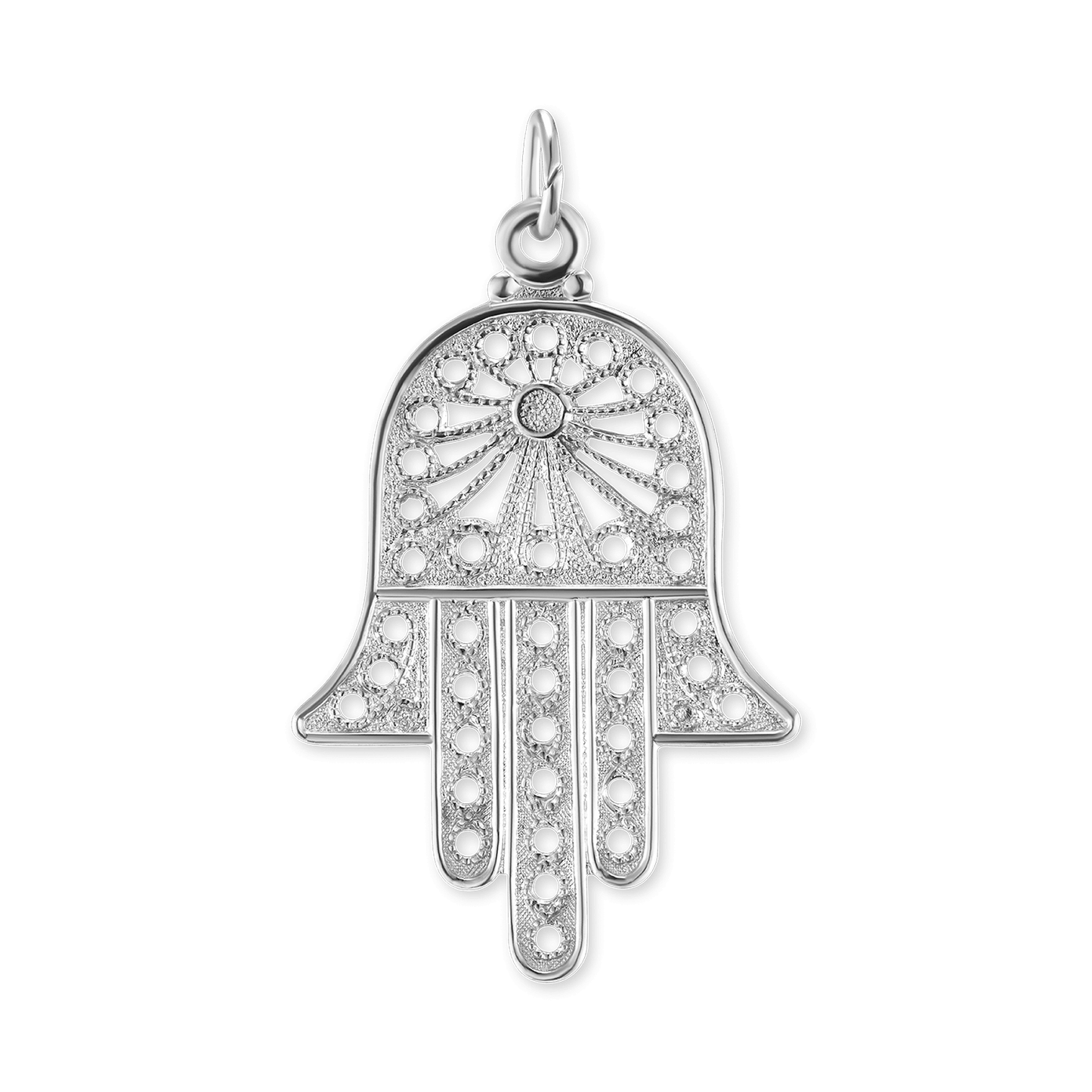 Hamsa-Anhänger aus Sterlingsilber