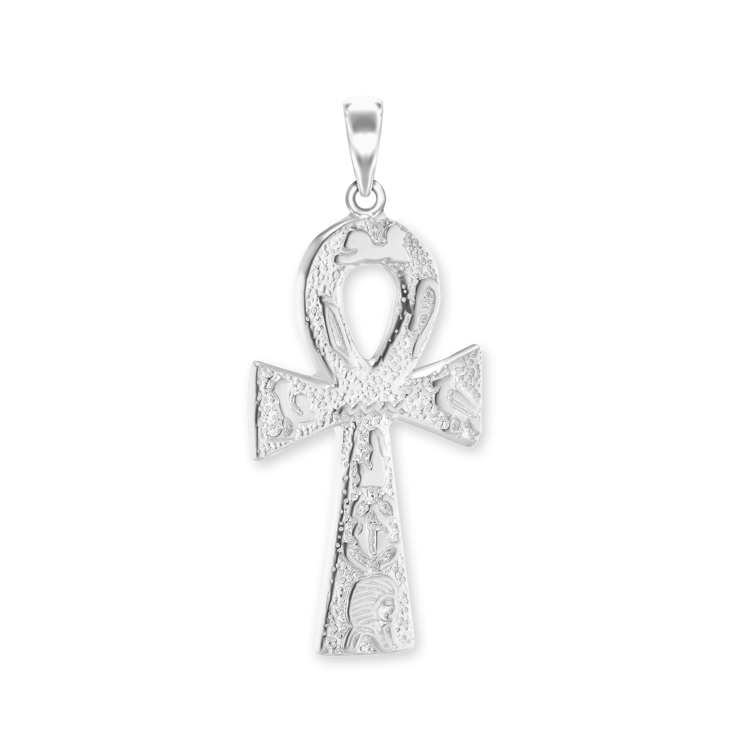 Ankh-Kreuz-Anhänger aus Sterlingsilber