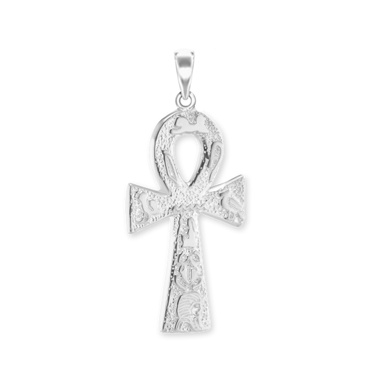 Ankh-Kreuz-Anhänger aus Sterlingsilber