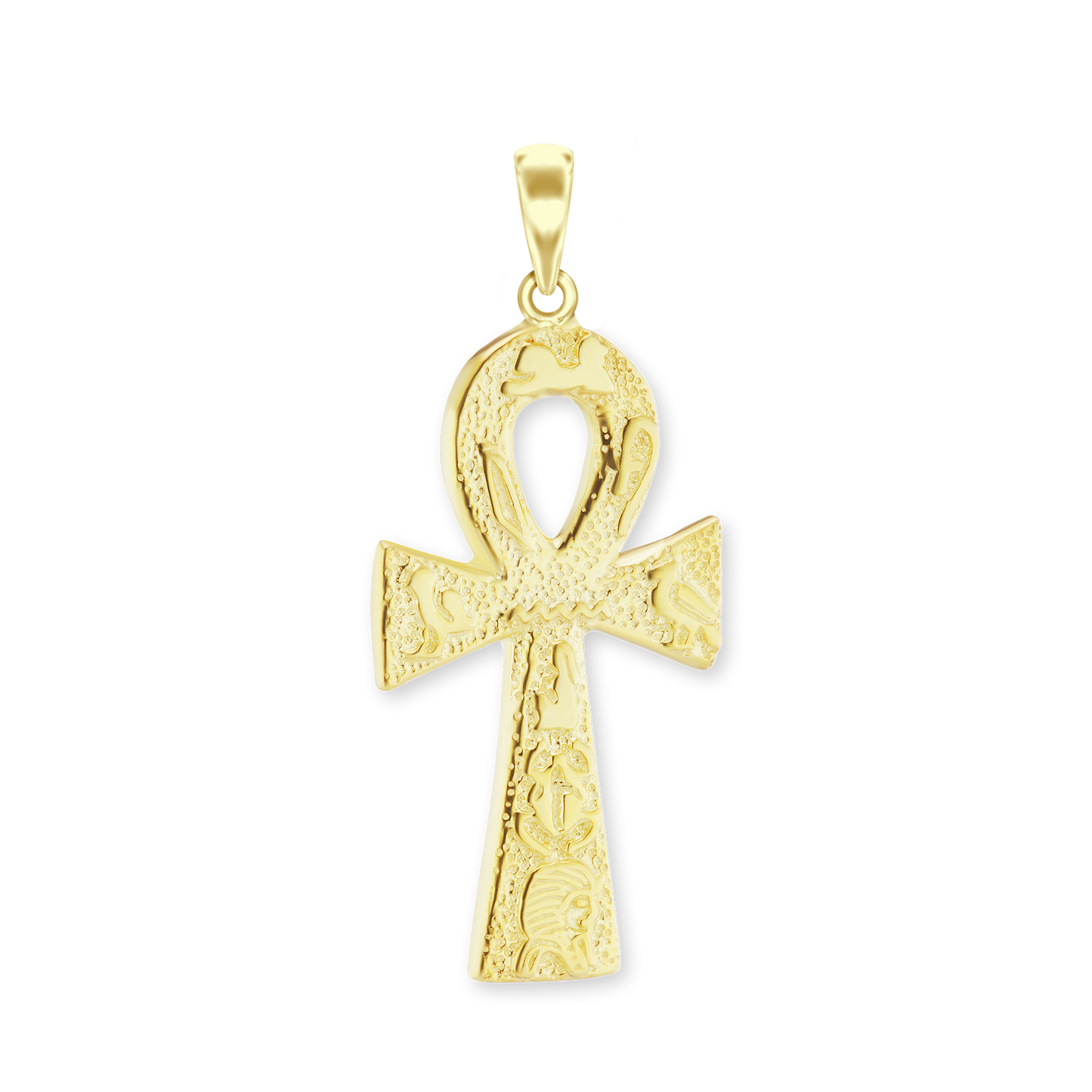 Ankh-Kreuz-Anhänger aus Sterlingsilber
