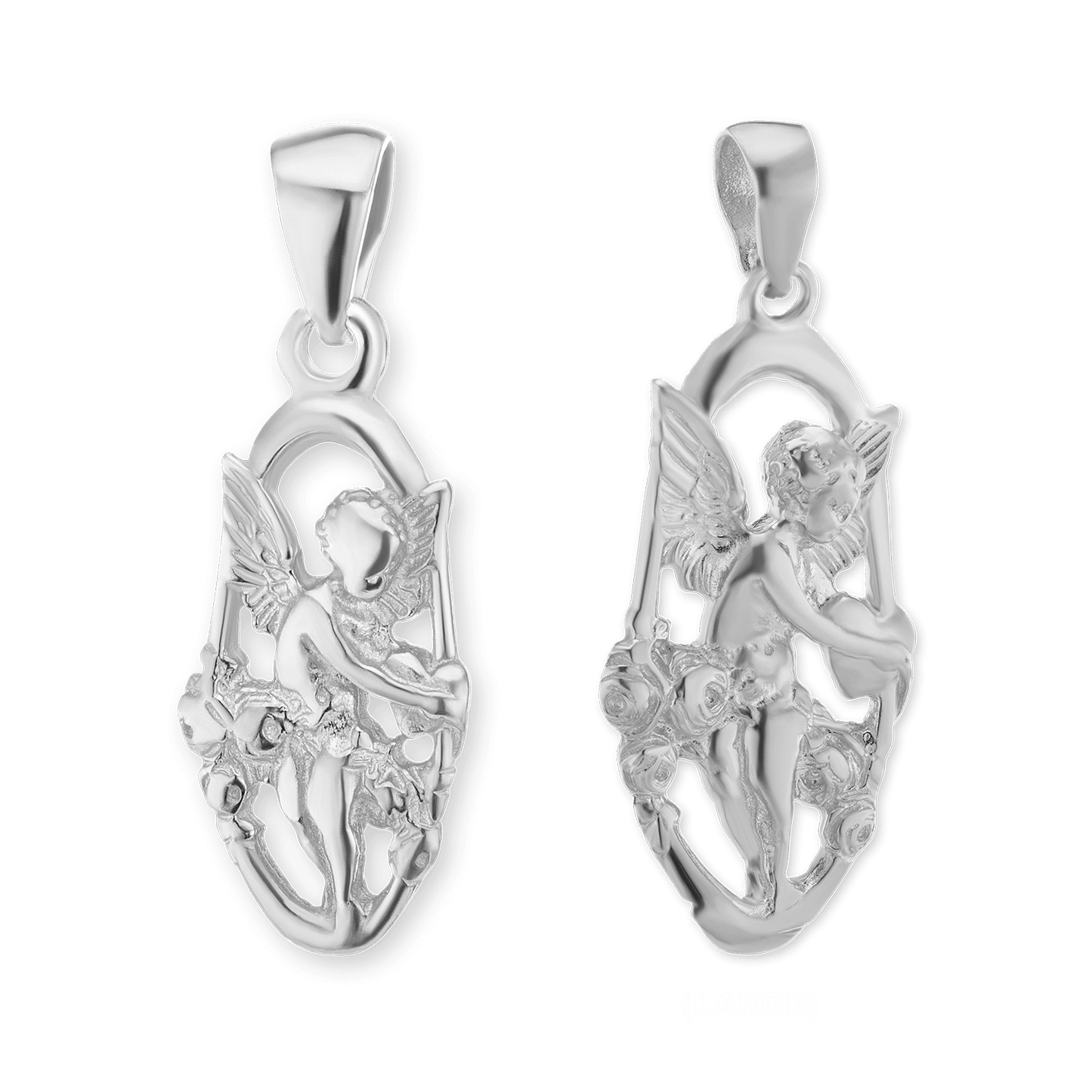 Engelsanhänger aus Sterlingsilber